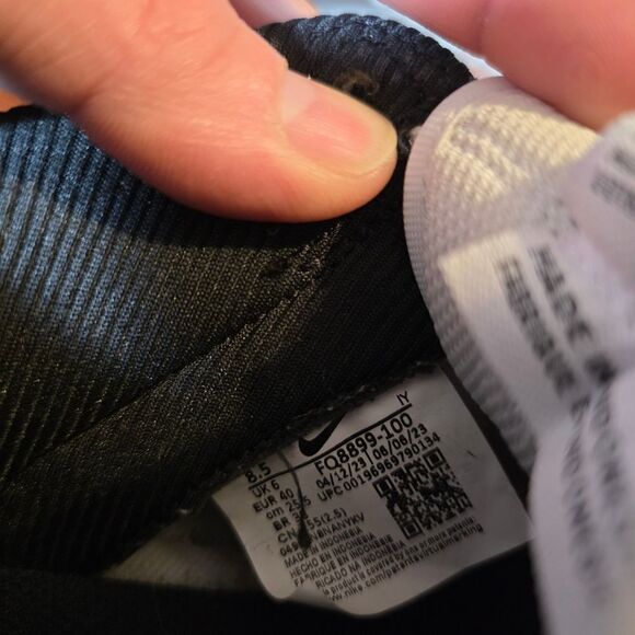 Nike Dunk Charcoal Sparkle Womens 8.5 - Picture 9 of 9